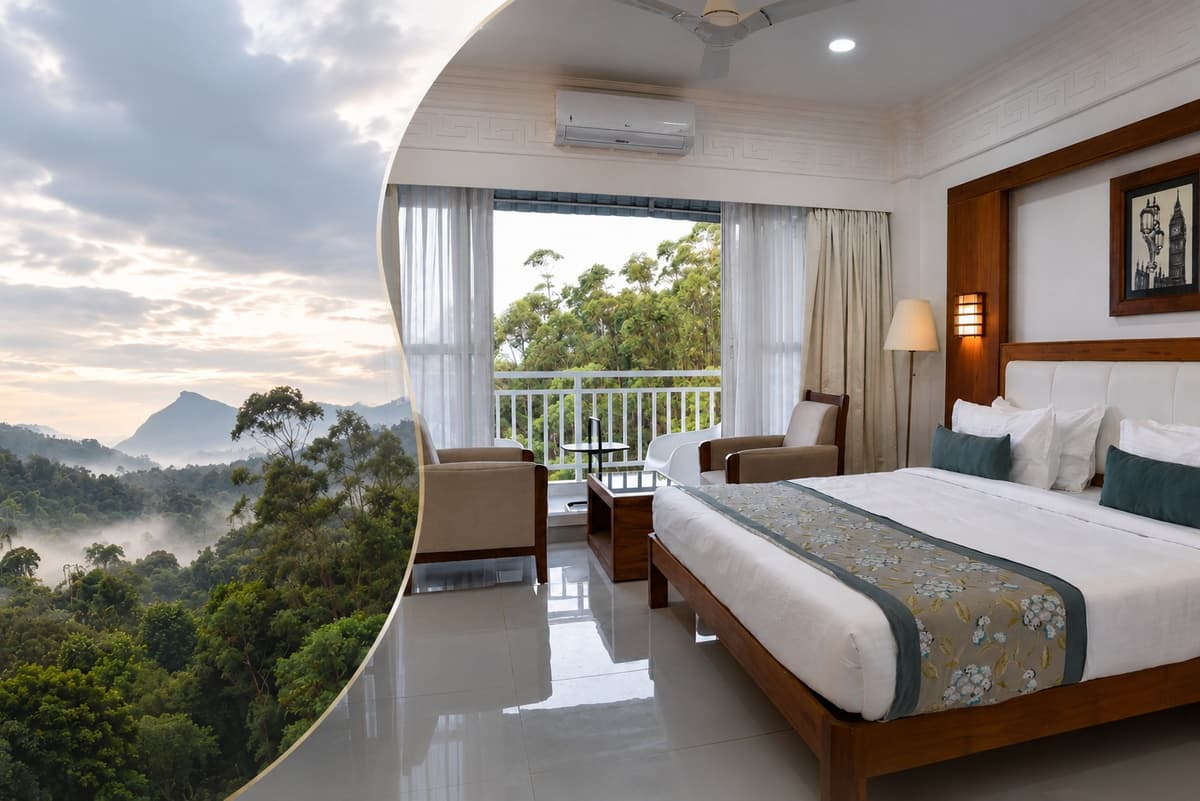 Forest View Room at Hotel White House Munnar: Full Room Guide